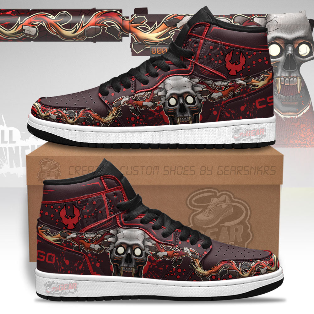 Ideafootwear Kill Confirmed USP-S Counter Strike Skins AJ1 High Sneakers Shoes For Men And Women 1
