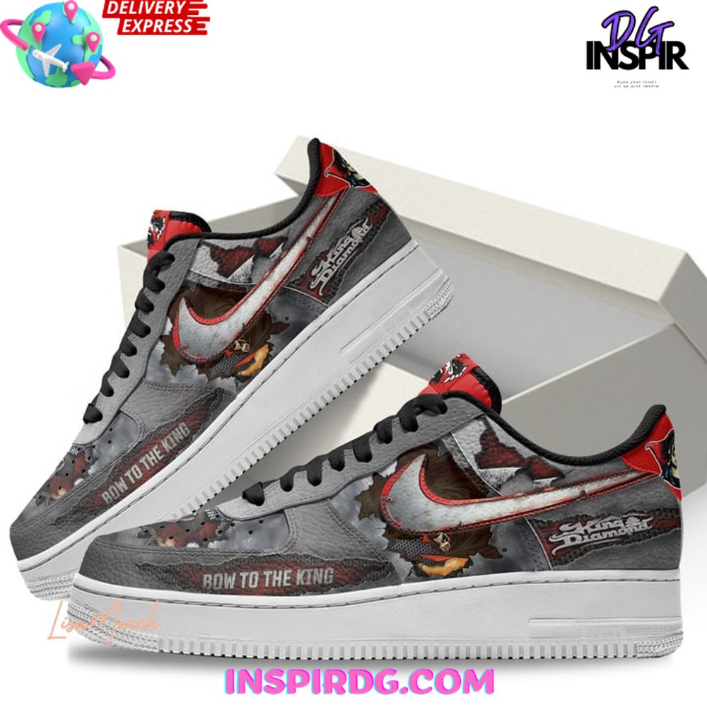 Ideafootwear King Diamond Bow to the King Air Low-Top Sneakers Shoes For Men And Women 1