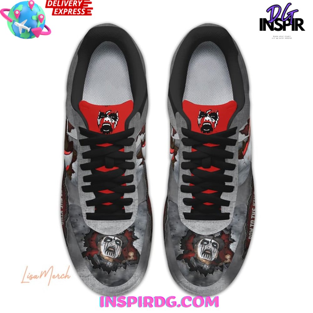 Ideafootwear King Diamond Bow to the King Air Low-Top Sneakers Shoes For Men And Women 1