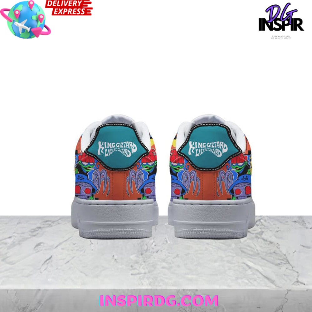 Ideafootwear King Gizzard & The Lizard Wizard Air Low-Top Sneakers Shoes For Men And Women 2