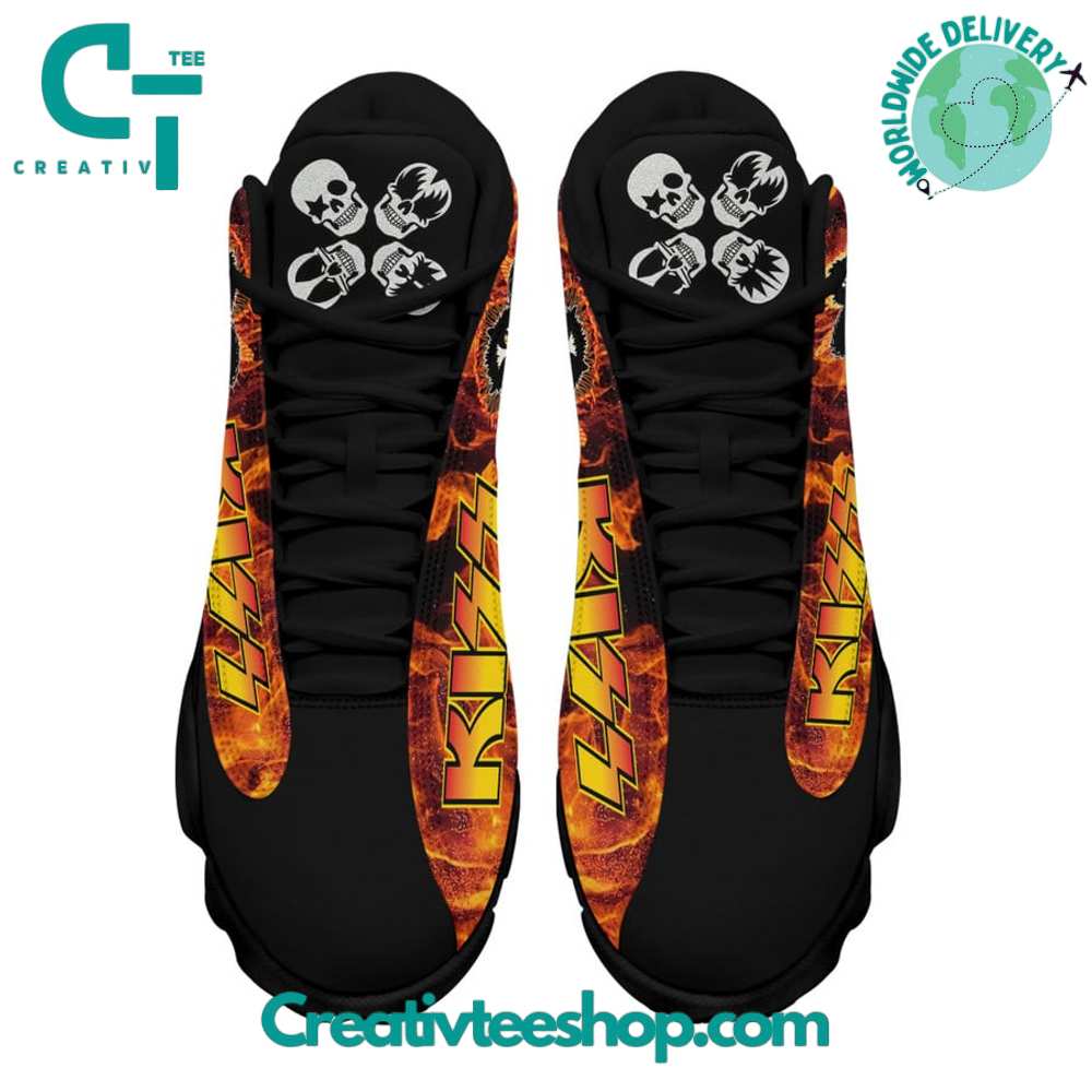 Ideafootwear KISS Band AJ13 Sneakers Shoes For Men And Women 1