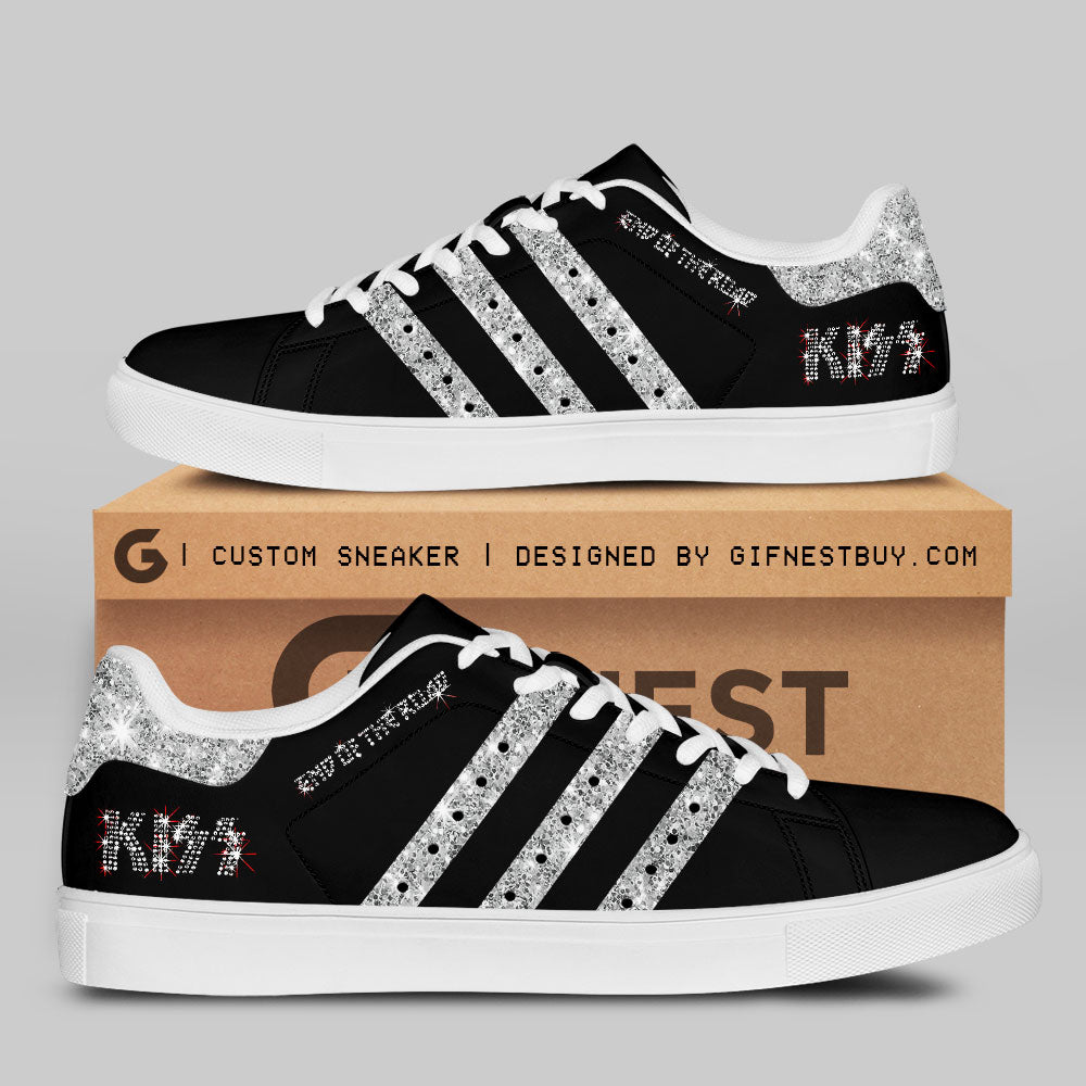 Ideafootwear Kiss Band Skate Stan Shoes Sneakes For Men And Women 2