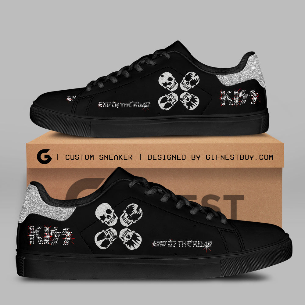 Ideafootwear Kiss Band Skate Stan Shoes Sneakes For Men And Women 7