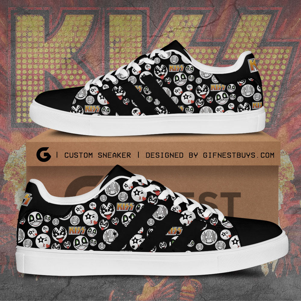 Ideafootwear Kiss Band Skate Stan Shoes Sneakes For Men And Women 8