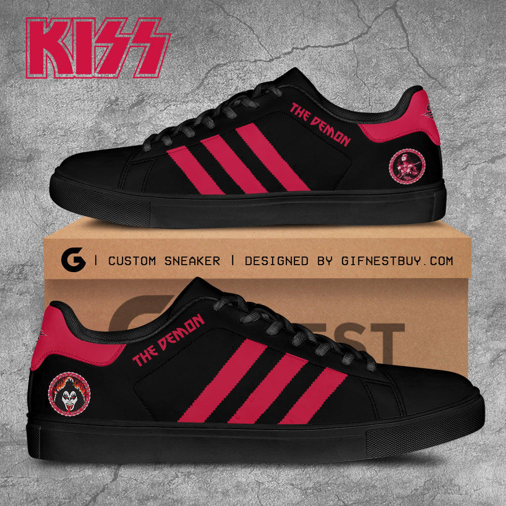 Ideafootwear Kiss Band Skate Stan Shoes Sneakes For Men And Women 3
