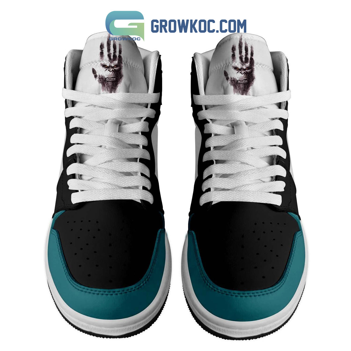 Ideafootwear Kong The Great Protector AJ1 High Sneakers Shoes For Men And Women 1
