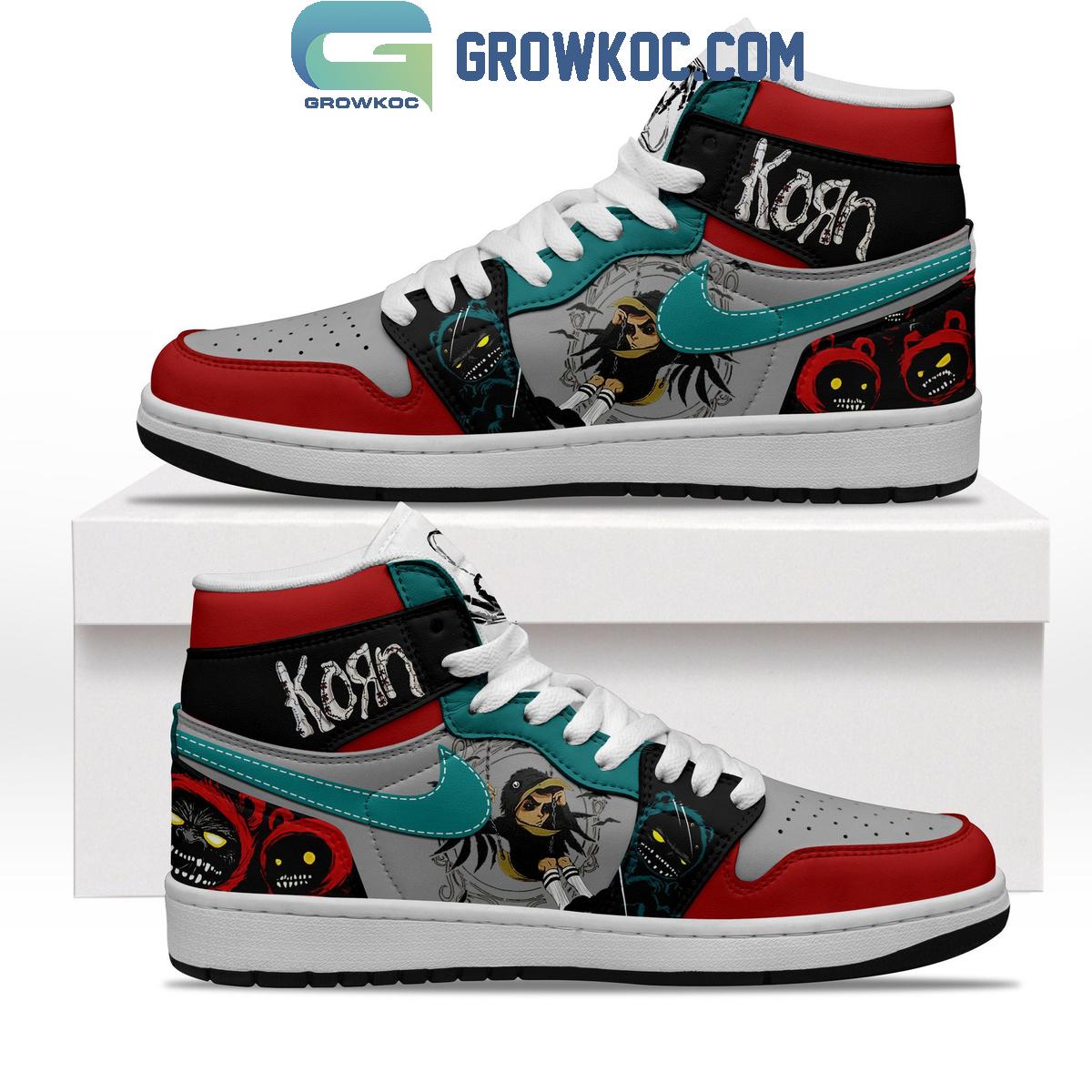 Ideafootwear Korn AJ1 High Sneakers Shoes For Men And Women 5