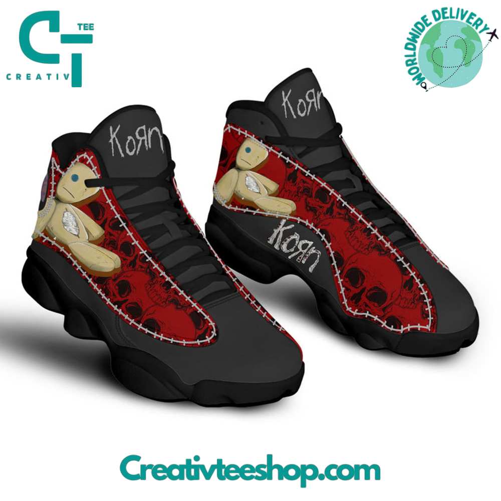 Ideafootwear Korn Band AJ13 Sneakers Shoes For Men And Women 1