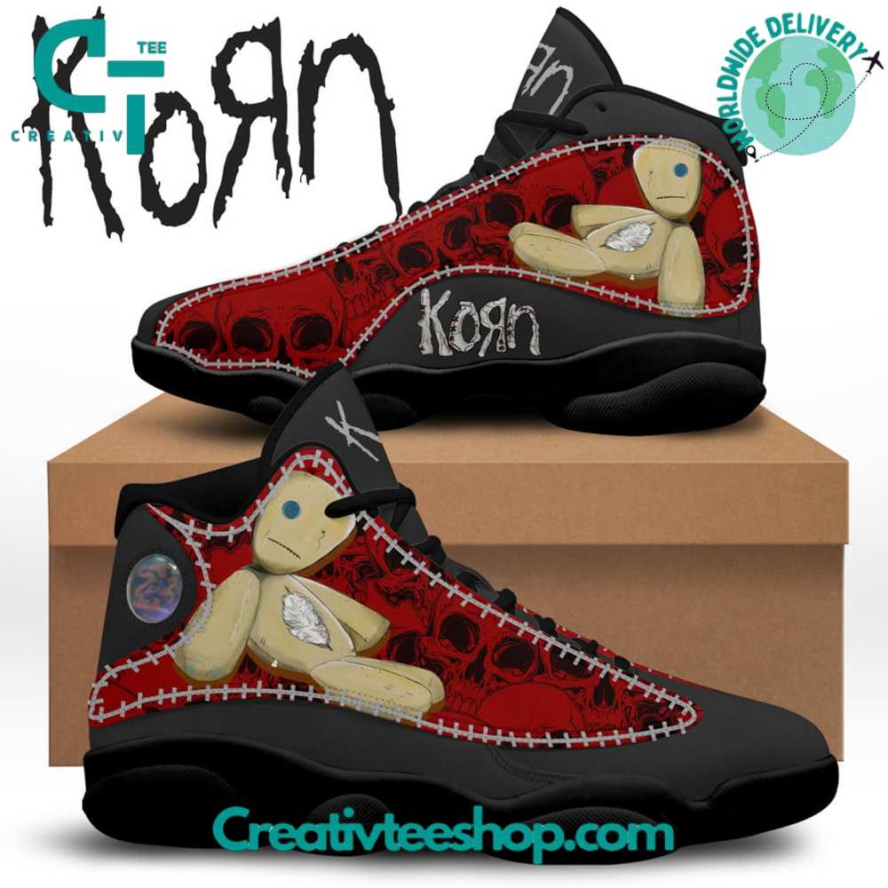 Ideafootwear Korn Band AJ13 Sneakers Shoes For Men And Women 1