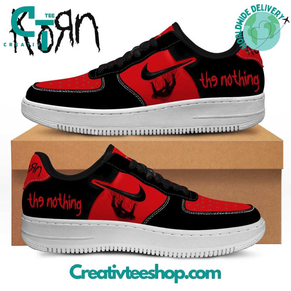 Ideafootwear Korn Band The Nothing Air Low-Top Sneakers Shoes For Men And Women 1