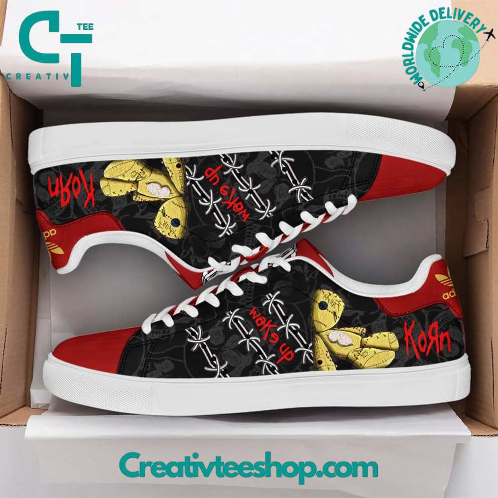 Ideafootwear Korn Wake Up Skate Stan Shoes Sneakes For Men And Women 1