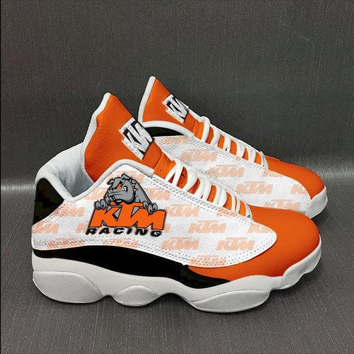 Ideafootwear KTM Racing AJ13 Sneakers Shoes For Men And Women 1