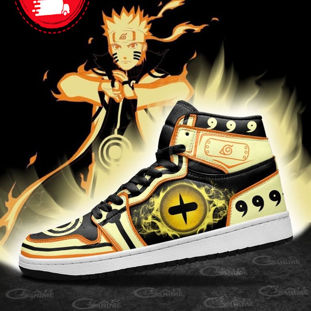Ideafootwear Kurama NineTails AJ1 High Sneakers Shoes For Men And Women 1