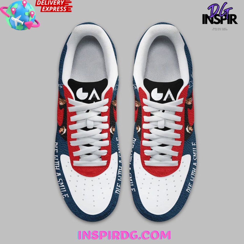 Ideafootwear Lady Gaga Air Low-Top Sneakers Shoes For Men And Women 5