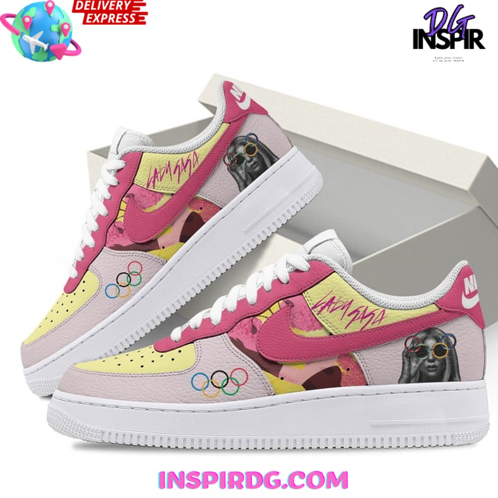 Ideafootwear Lady Gaga Air Low-Top Sneakers Shoes For Men And Women 4
