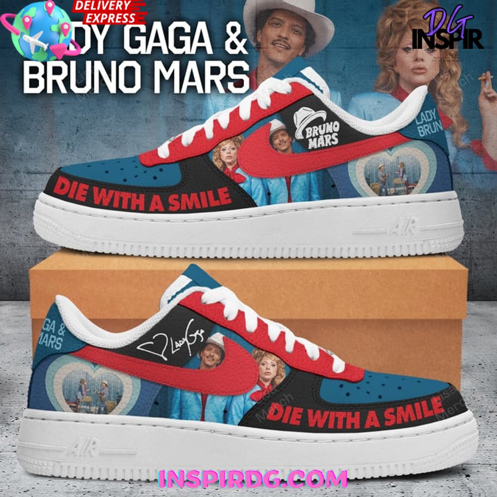Ideafootwear Lady Gaga Air Low-Top Sneakers Shoes For Men And Women 6
