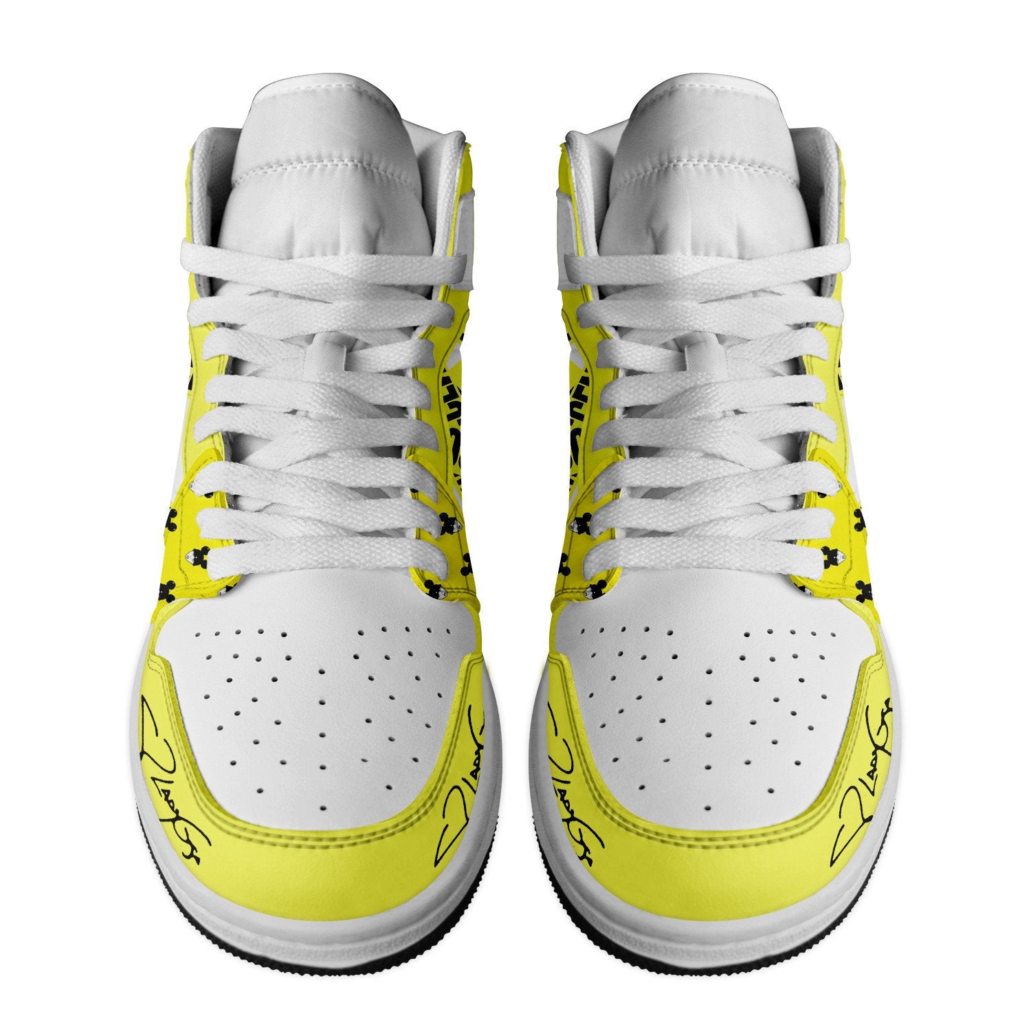 Ideafootwear Lady Gaga AJ1 High Sneakers Shoes For Men And Women 1