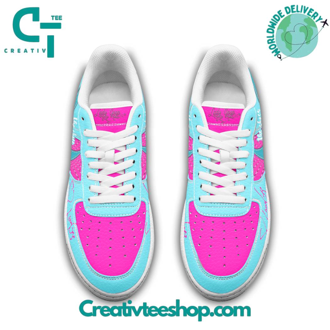 Ideafootwear Lady Gaga Chromatica Air Low-Top Sneakers Shoes For Men And Women 1