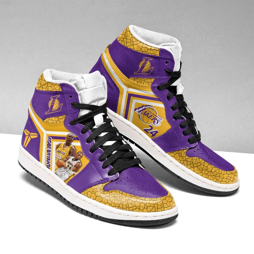 Ideafootwear Lal Kobe Bryant AJ1 High Sneakers Shoes For Men And Women 1