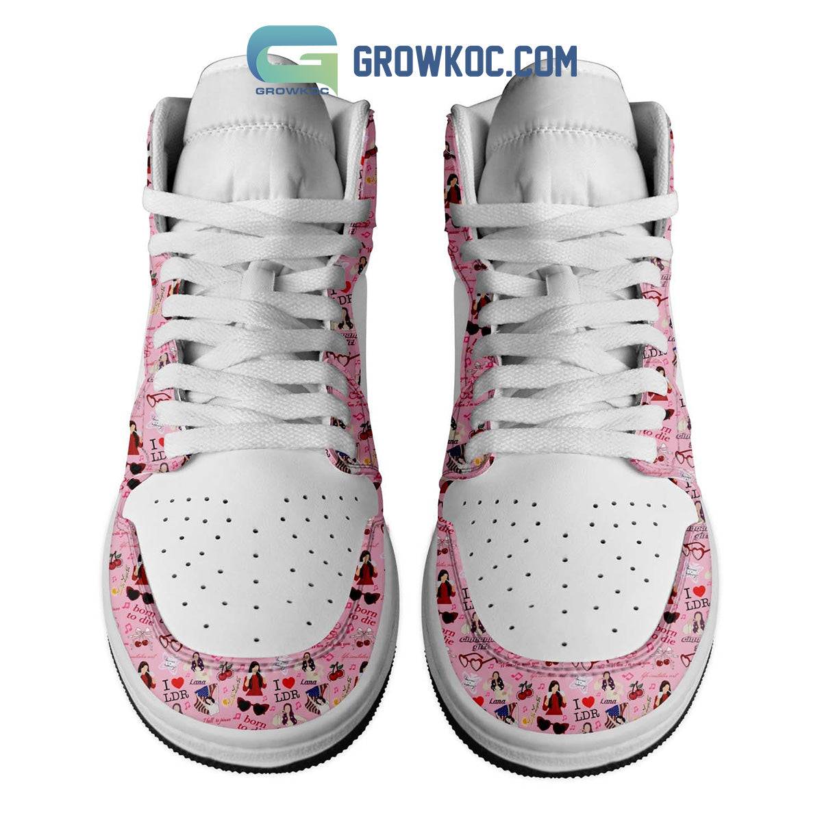 Ideafootwear Lana Del Rey AJ1 High Sneakers Shoes For Men And Women 1