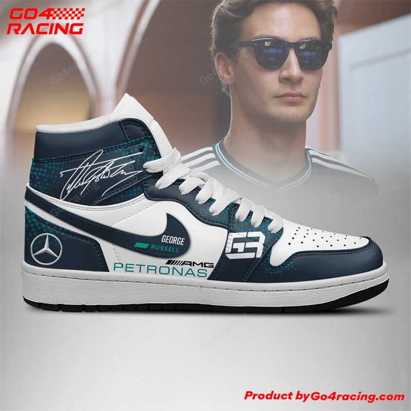 Ideafootwear Lando Norris - Mclaren AJ1 High Sneakers Shoes For Men And Women 1