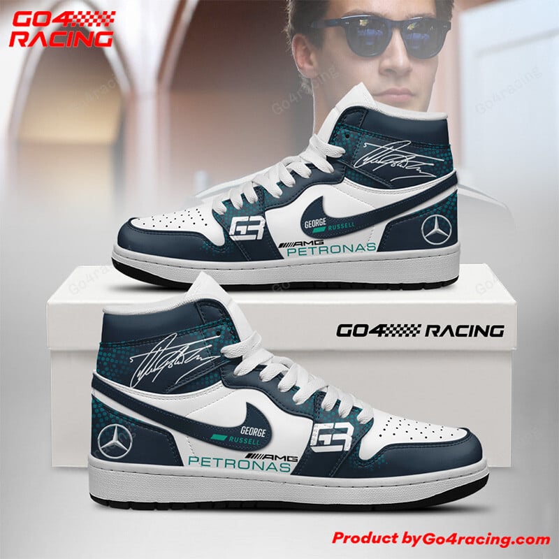 Ideafootwear Lando Norris - Mclaren AJ1 High Sneakers Shoes For Men And Women 1