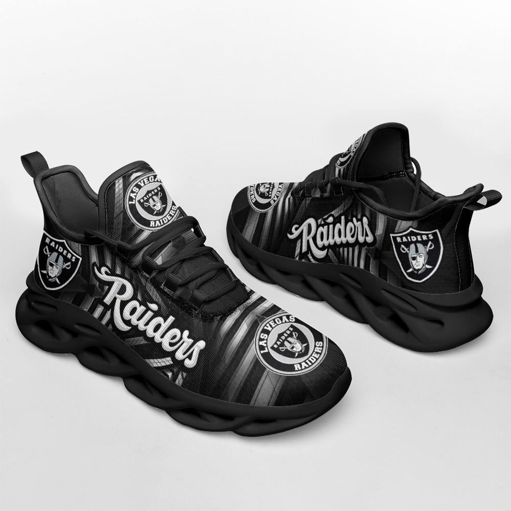 Ideafootwear Las Vegas Raiders Max Soul Shoes Sneakers For Men And Women 21