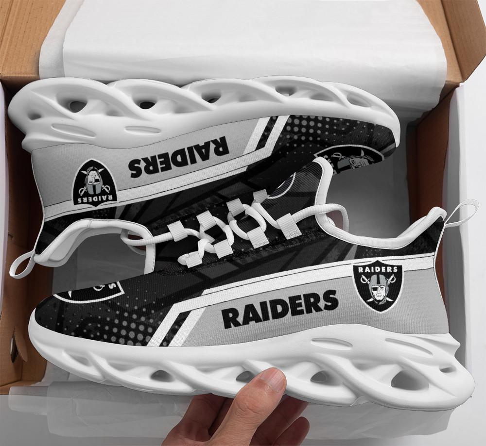 Ideafootwear Las Vegas Raiders Max Soul Shoes Sneakers For Men And Women 42