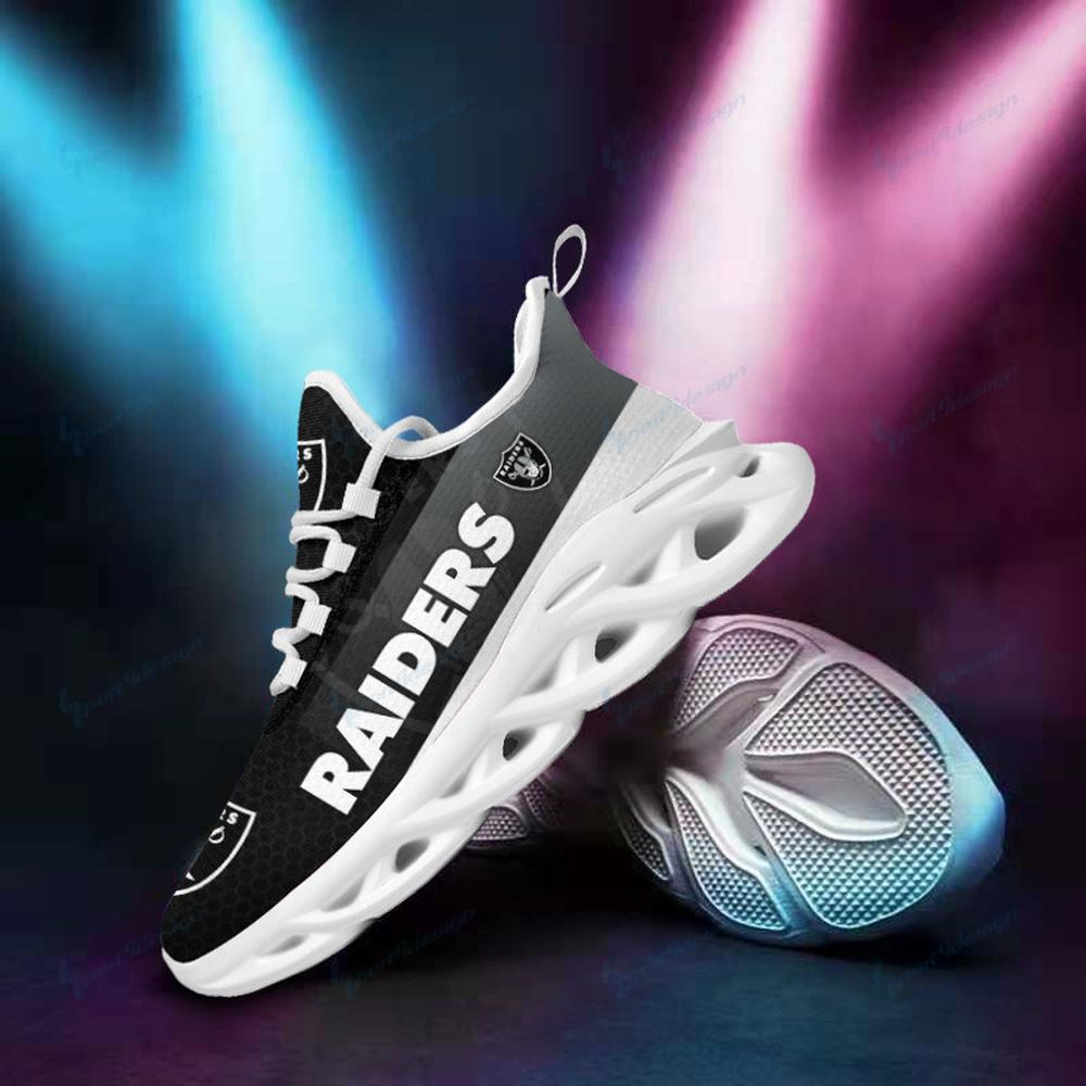 Ideafootwear Las Vegas Raiders Max Soul Shoes Sneakers For Men And Women 33