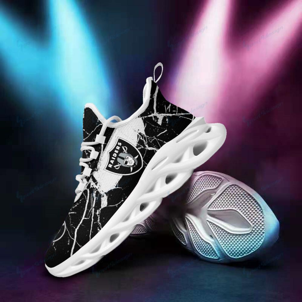 Ideafootwear Las Vegas Raiders Max Soul Shoes Sneakers For Men And Women 41