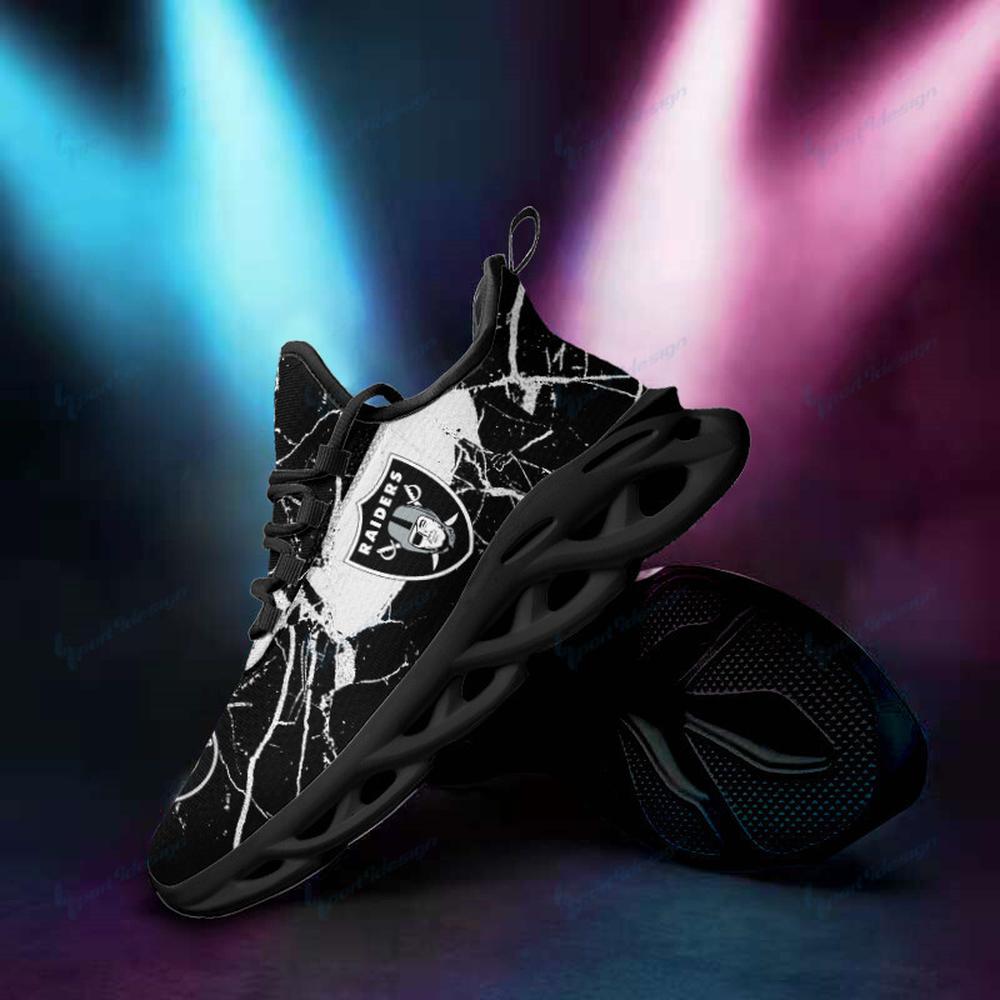 Ideafootwear Las Vegas Raiders Max Soul Shoes Sneakers For Men And Women 41