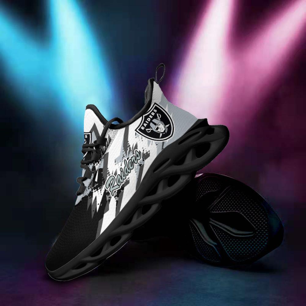 Ideafootwear Las Vegas Raiders Max Soul Shoes Sneakers For Men And Women 58