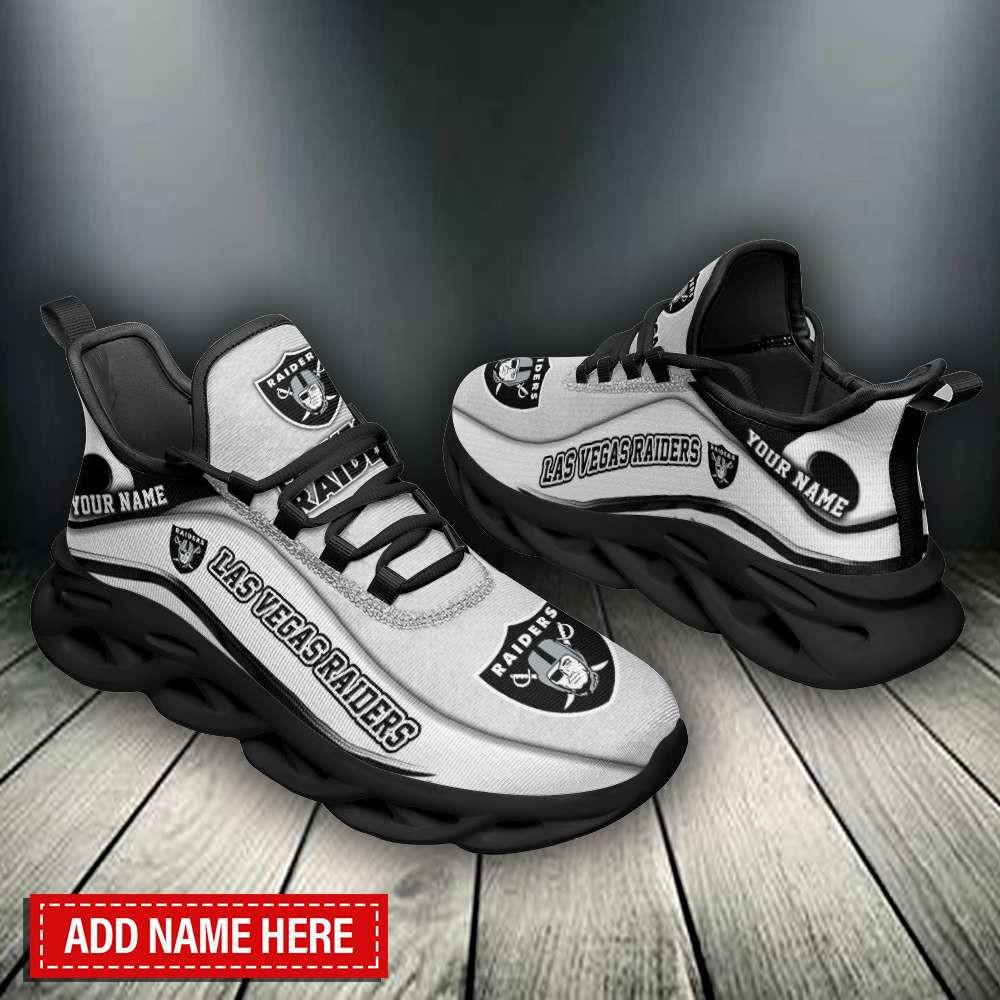 Ideafootwear Las Vegas Raiders Max Soul Shoes Sneakers For Men And Women 65