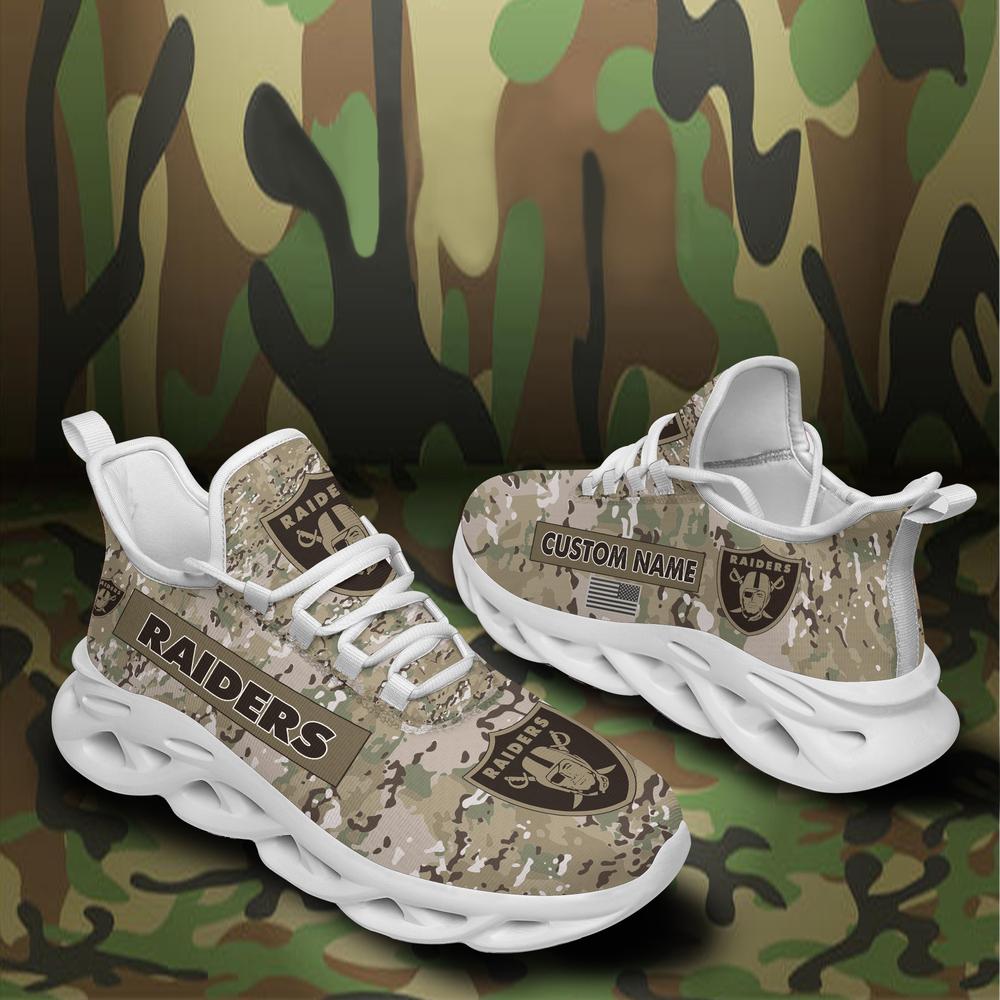 Ideafootwear Las Vegas Raiders Max Soul Shoes Sneakers For Men And Women 105