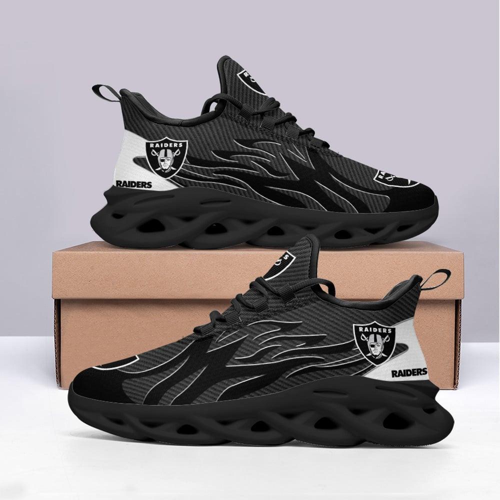 Ideafootwear Las Vegas Raiders Max Soul Shoes Sneakers For Men And Women 56