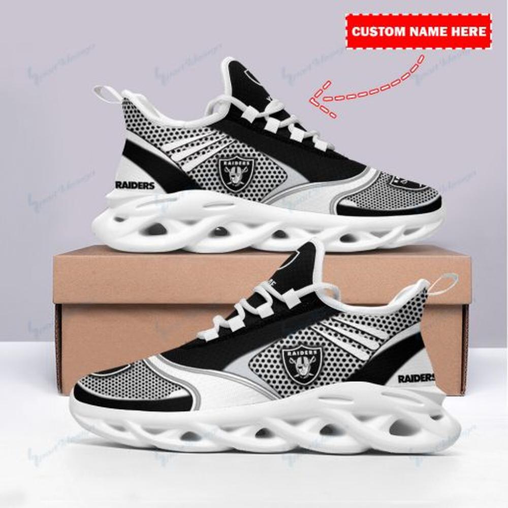 Ideafootwear Las Vegas Raiders Max Soul Shoes Sneakers For Men And Women 74