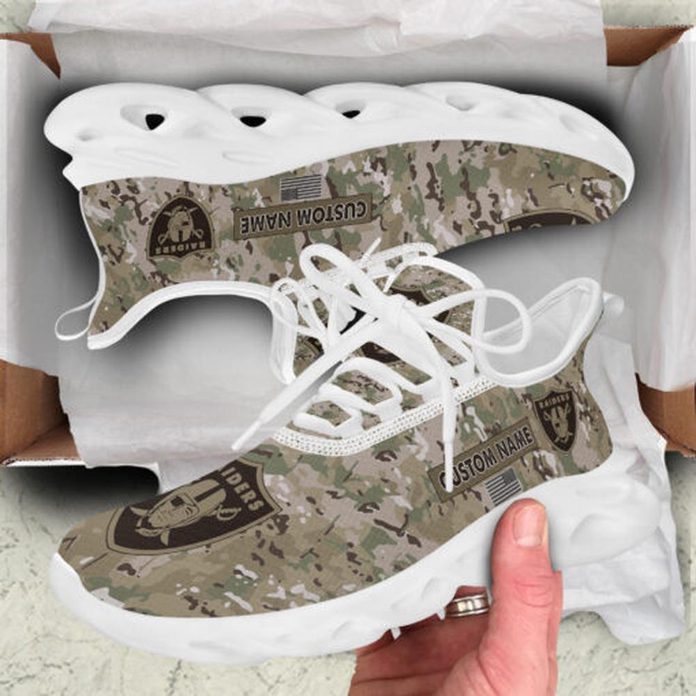 Ideafootwear Las Vegas Raiders Max Soul Shoes Sneakers For Men And Women 105