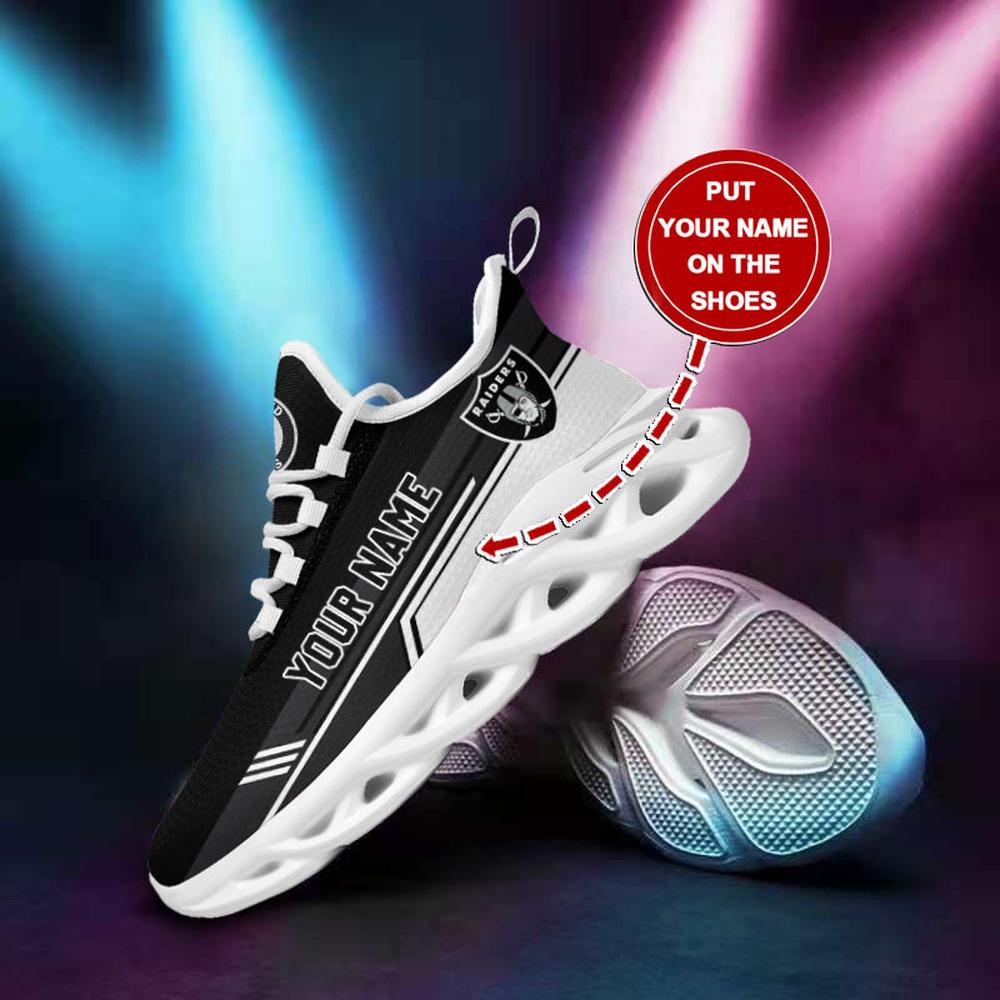 Ideafootwear Las Vegas Raiders Max Soul Shoes Sneakers For Men And Women 75