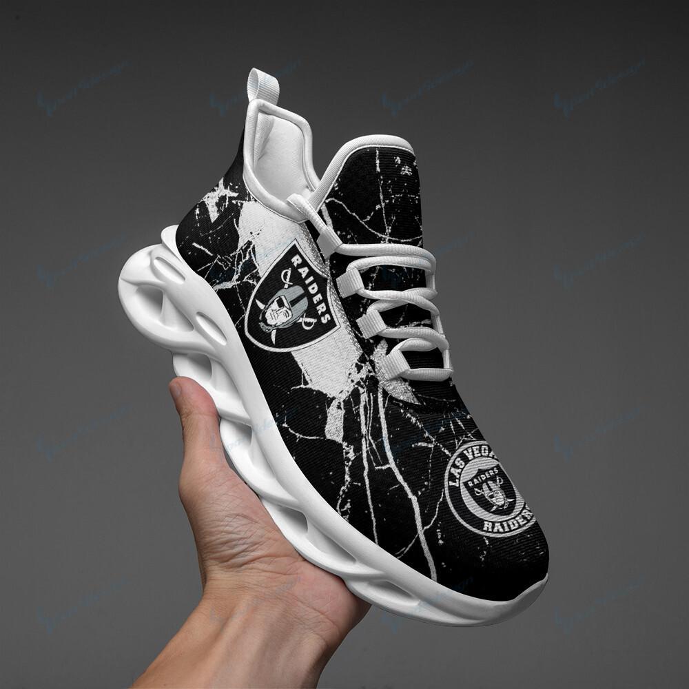 Ideafootwear Las Vegas Raiders Max Soul Shoes Sneakers For Men And Women 41
