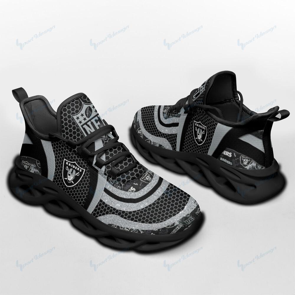 Ideafootwear Las Vegas Raiders Max Soul Shoes Sneakers For Men And Women 53
