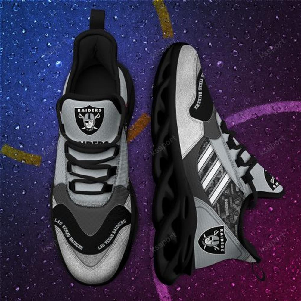 Ideafootwear Las Vegas Raiders Max Soul Shoes Sneakers For Men And Women 50