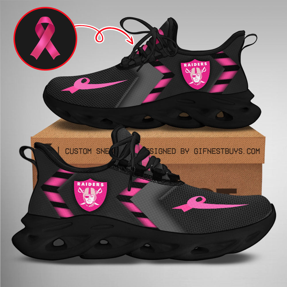 Ideafootwear Las Vegas Raiders Max Soul Shoes Sneakers For Men And Women 60