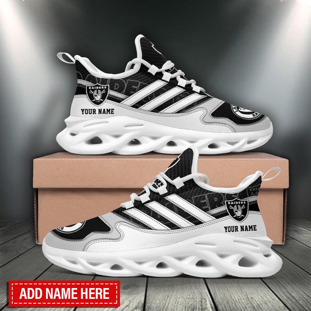Ideafootwear Las Vegas Raiders Max Soul Shoes Sneakers For Men And Women 89