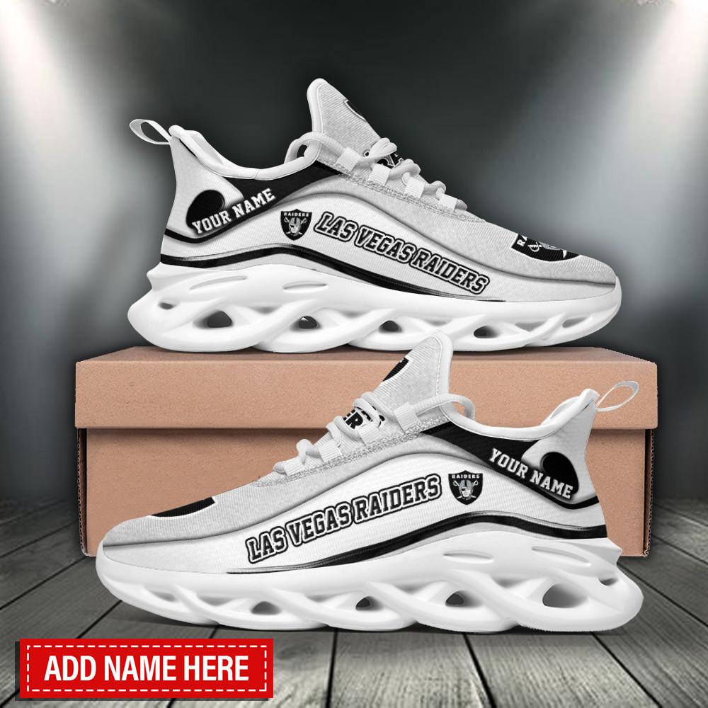 Ideafootwear Las Vegas Raiders Max Soul Shoes Sneakers For Men And Women 65