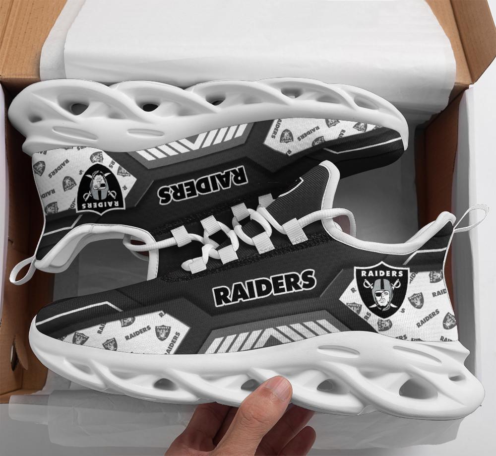 Ideafootwear Las Vegas Raiders Max Soul Shoes Sneakers For Men And Women 29