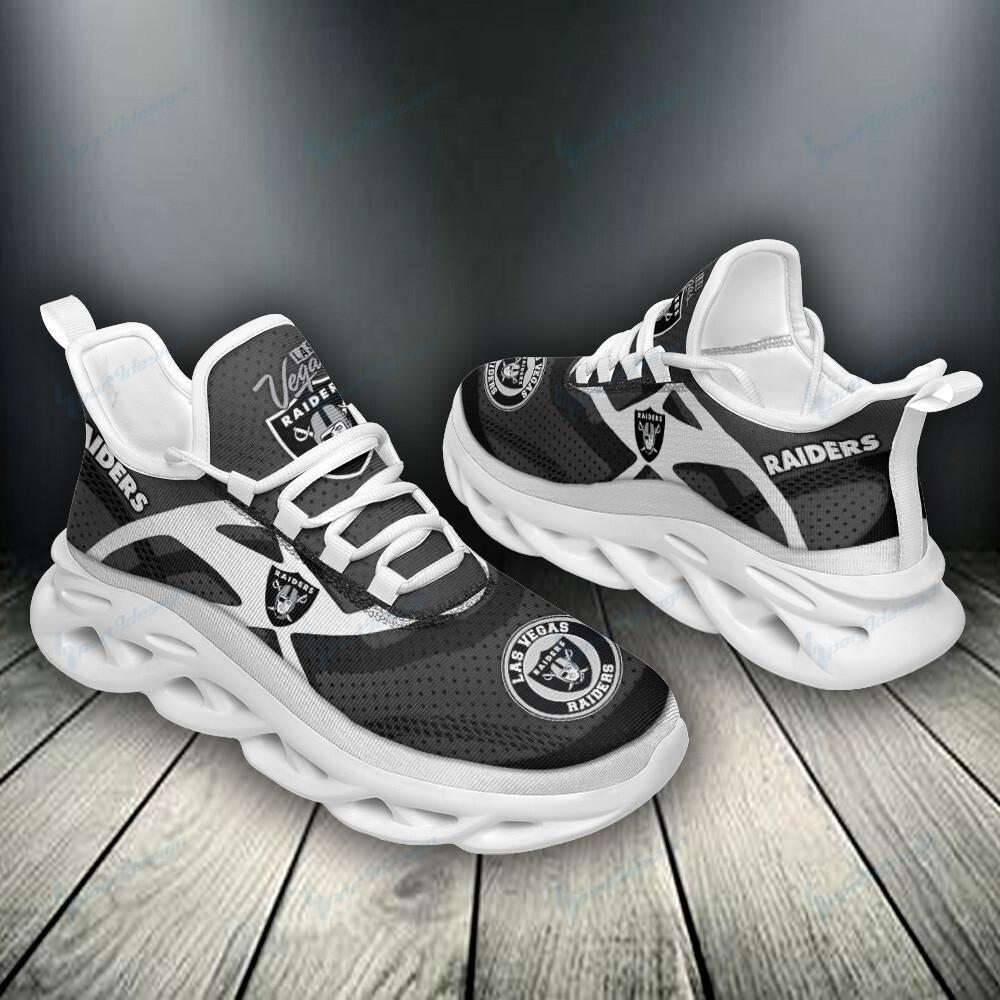 Ideafootwear Las Vegas Raiders Max Soul Shoes Sneakers For Men And Women 26
