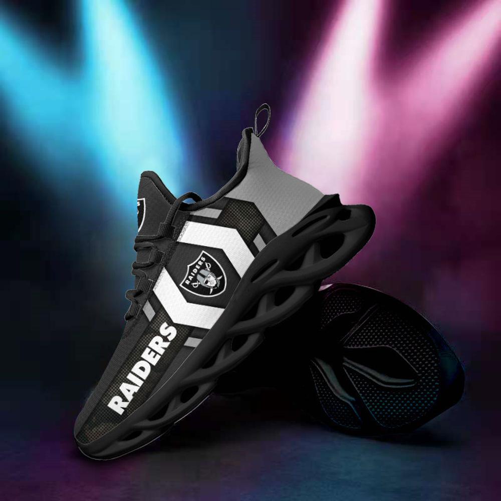 Ideafootwear Las Vegas Raiders Max Soul Shoes Sneakers For Men And Women 57