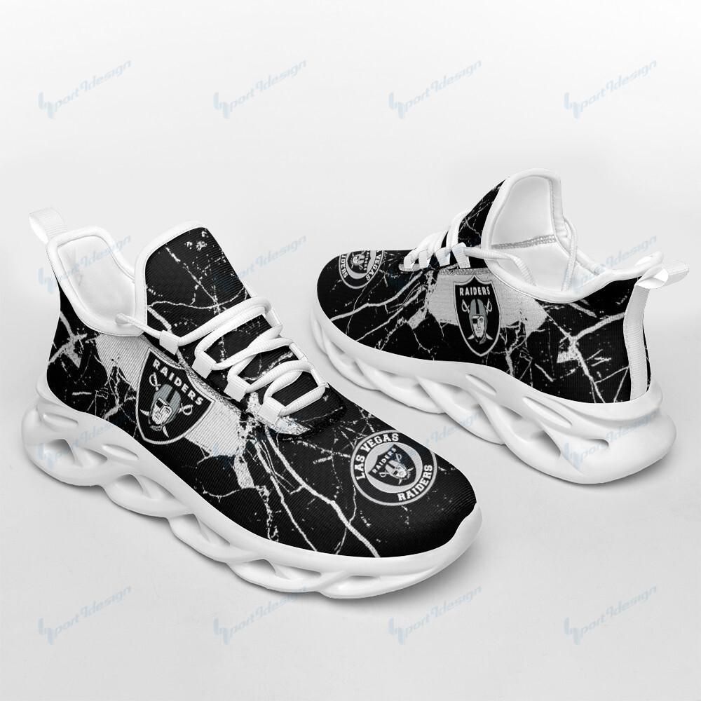 Ideafootwear Las Vegas Raiders Max Soul Shoes Sneakers For Men And Women 41