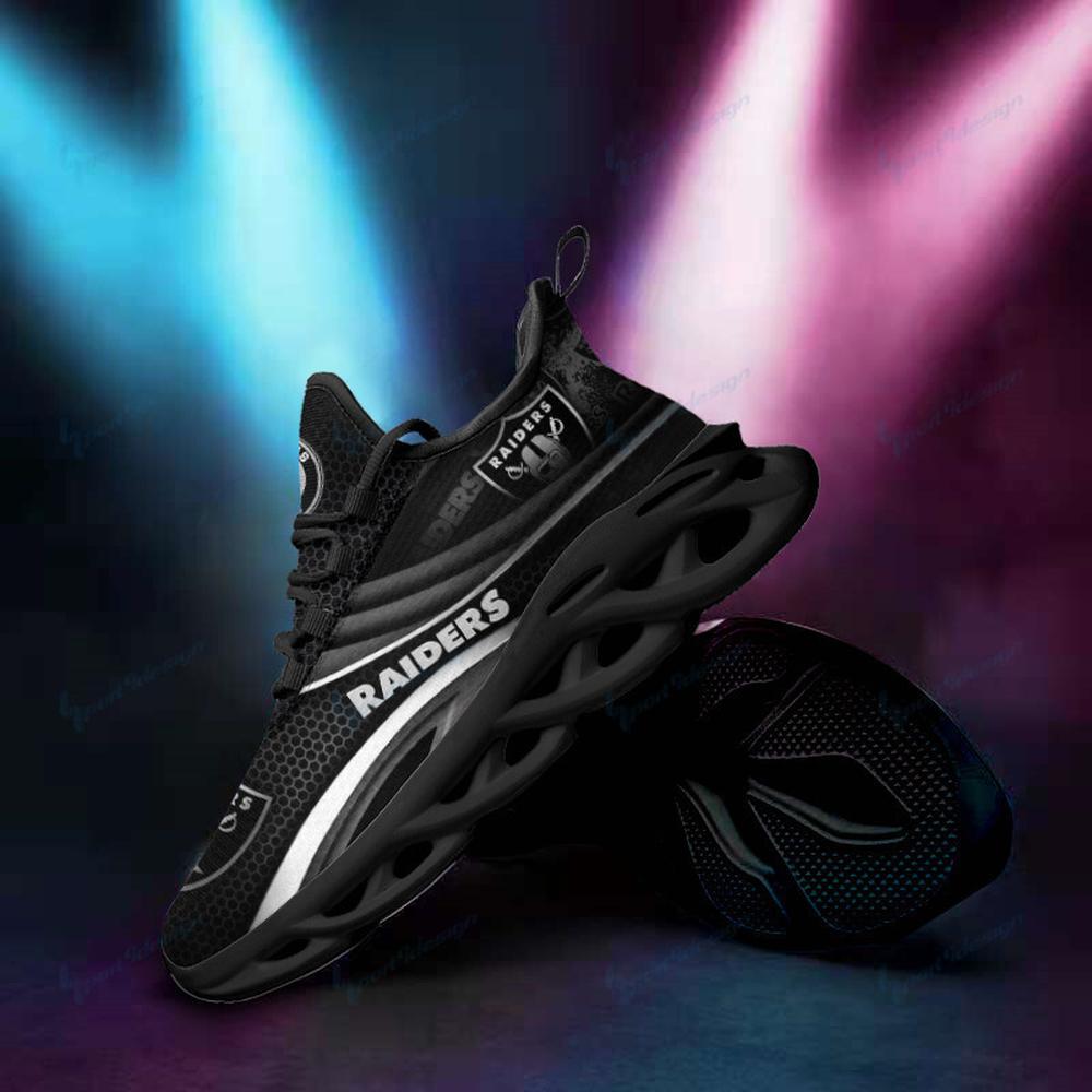 Ideafootwear Las Vegas Raiders Max Soul Shoes Sneakers For Men And Women 66