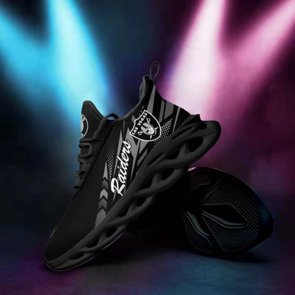 Ideafootwear Las Vegas Raiders Max Soul Shoes Sneakers For Men And Women 47